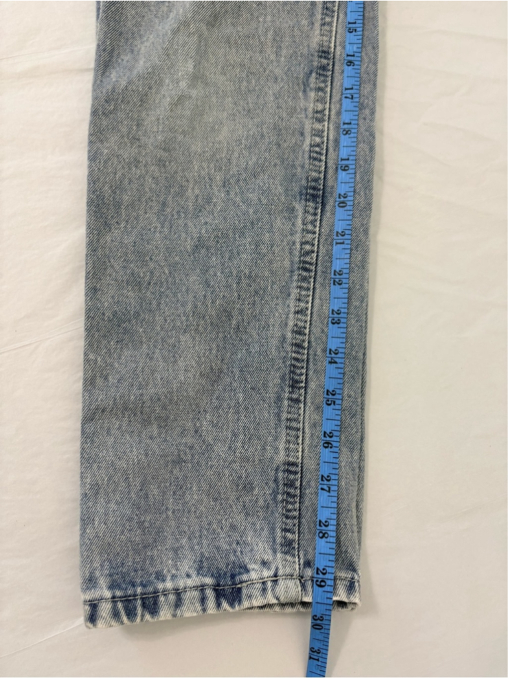 Banjara Utility Pocket Tapered Jeans Sz 24 (13”W) Light Wash EUC - Picture 9 of 9